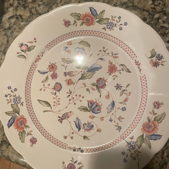 Beautiful rare Lenox wind chimes diner plate - Picture 3 of 3